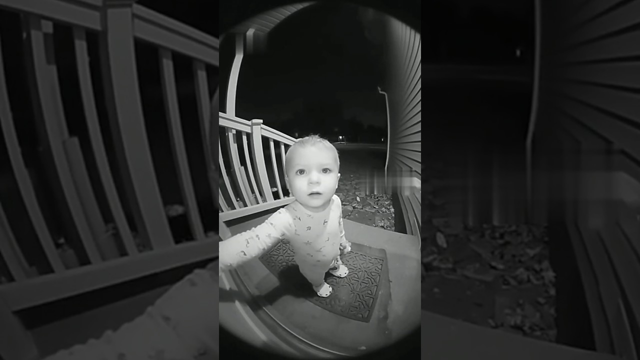 Caught on Camera: Toddler Walking Outside at Midnight 😨 | 
