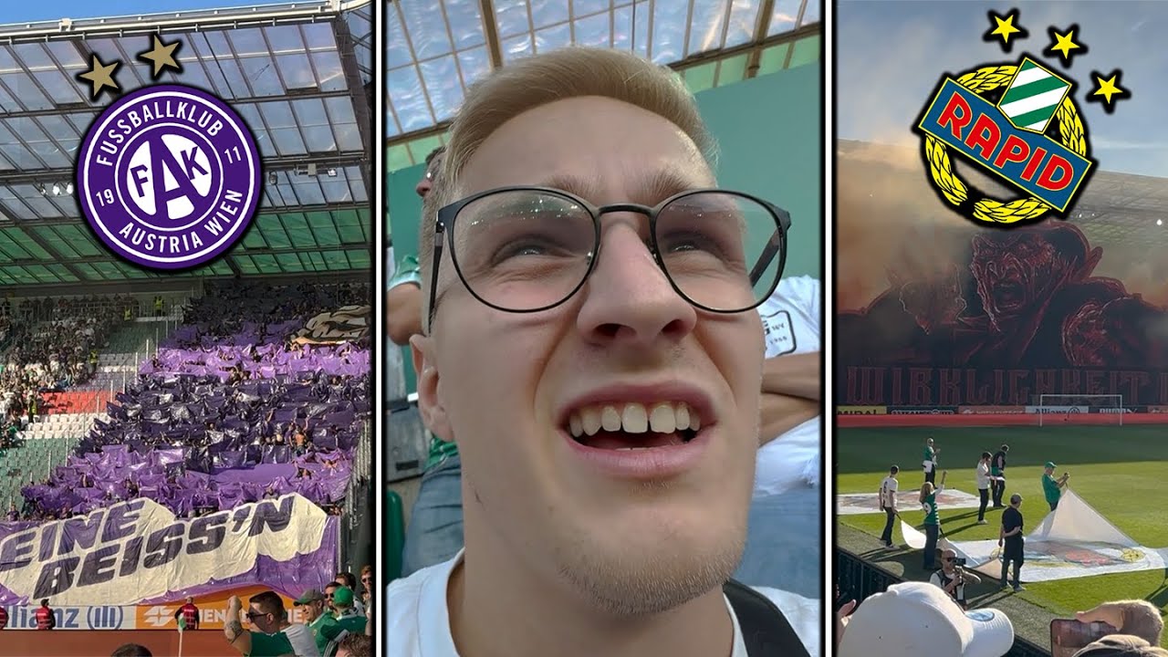 SK Rapid vs. FK Austria Wien | WIENER DERBY ⚽ | Spiel top, Ende flop...