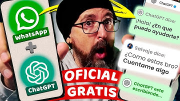 ChatGPT en WhatsApp [ 100% OFICIAL + 100% GRATIS  ] Incluye 3 TRUCOS