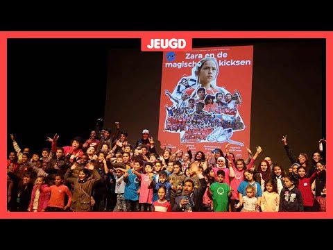 Kinderen uit asielzoekerscentrum zien hun eigen film op festival
