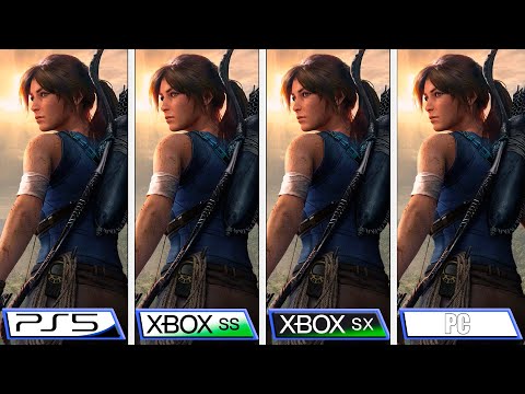 Shadow Of The Tomb Raider | PS5 Vs Xbox Series S|X Vs PC | Graphics Comparison U0026 FPS Test