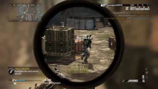 Call of Duty Ghost - Sniper almost feeds