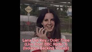 Doin Time Live From Bbc Radio 1 Isolated Backing Vocals