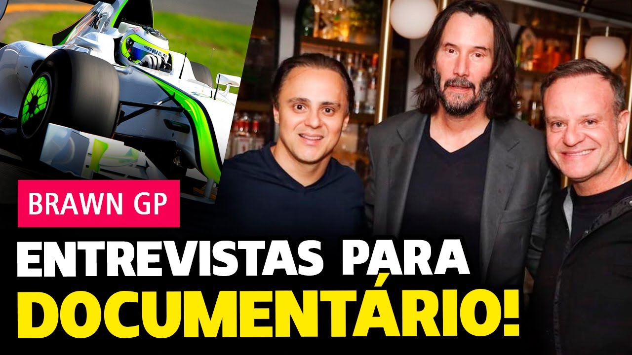 Keanu Reeves EstÁ No Brasil Para Entrevistar Barrichello E Massa Sobre