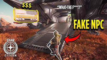 We Went Undercover as FAKE NPCs in Star Citizen