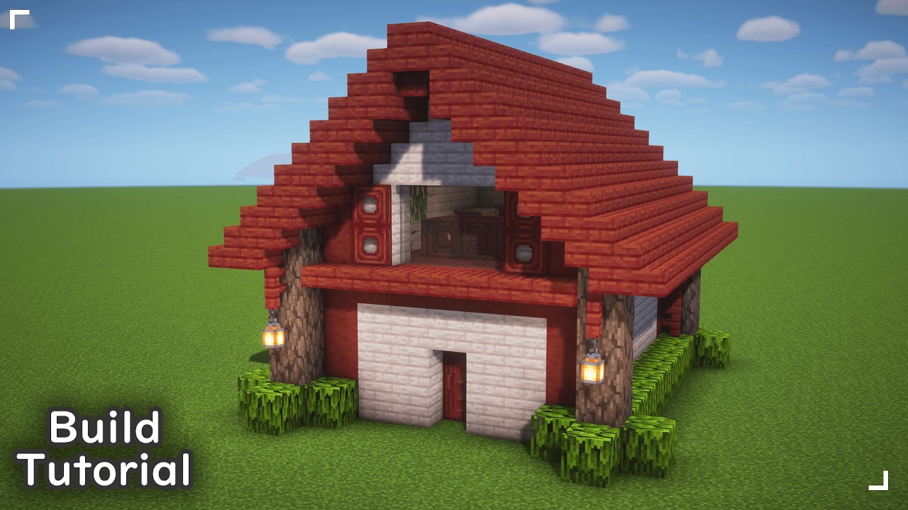 🤍 Simple Pale Oak & Mangrove House ❤️ | Minecraft Build Tutorial