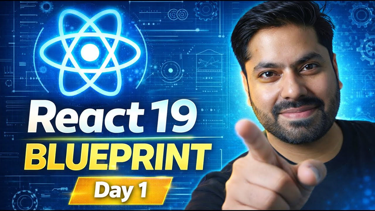 Why React Exists? ⚛️ React 19 Blueprint Day 1 | Beginner to Pro Roadmap)