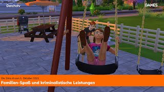 Familien-Spaß und kriminalistische Leistungen | Die Sims 4 | Derchotv GAMES vom 01.10.2021 screenshot 2