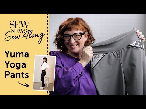 Knit Yoga Pants Sewing Tutorial — The Yuma Yoga Pants Sew Along