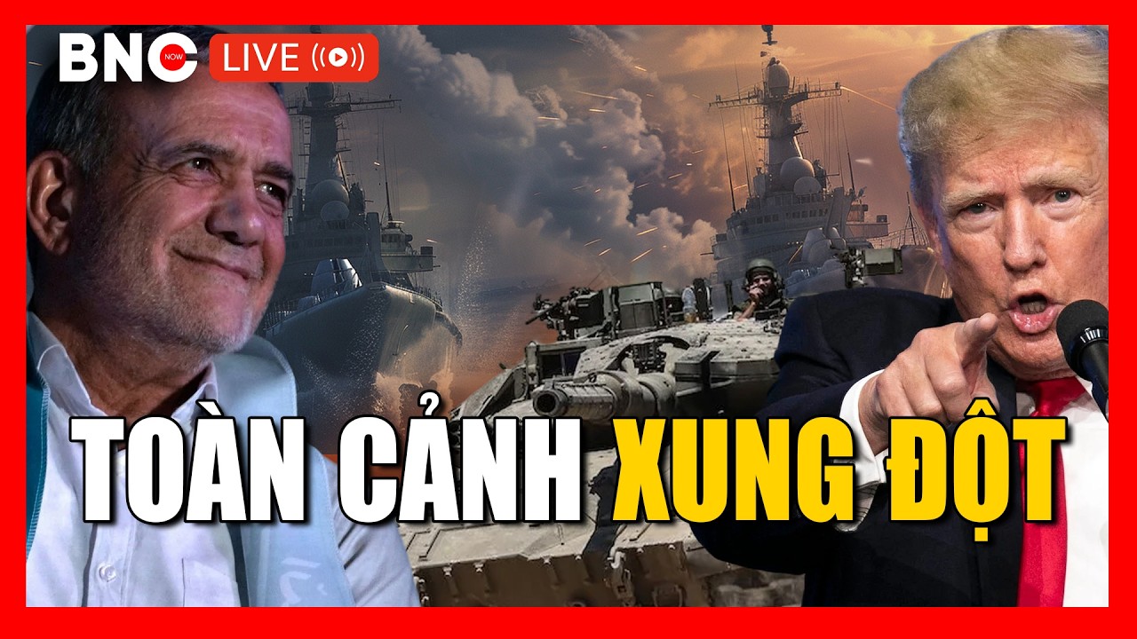 TOÀN CẢNH XUNG ĐỘT TRUNG ĐÔNG: Căng thẳng Mỹ - Iran - Israel | Xung đột Trung Đông mới nhất