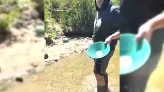 oro de rio , chile , aluvial , ⛏️🤑🤑 depósitos . 24k ..