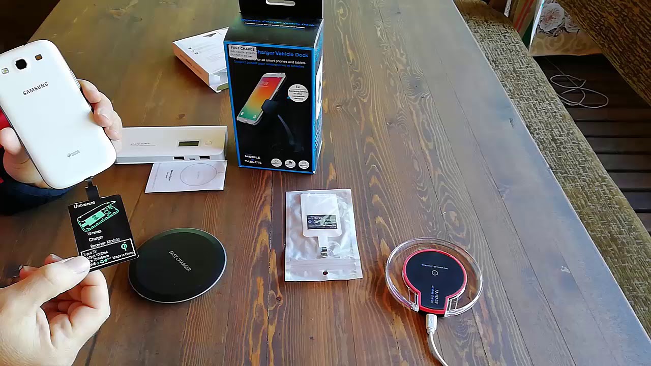 Беспроводная зарядка Fast Charger QH-M8 мощностью 10W