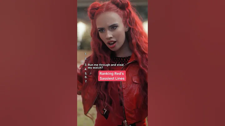 Red tells it like it is 👏 DisneyDescendants TheRiseOfRed DisneyPlus