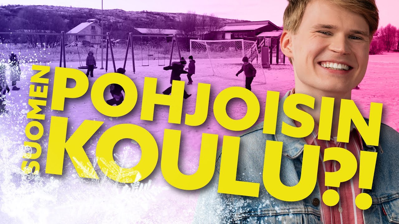 KÄYTIIN SUOMEN POHJOISIMMASSA KOULUSSA!! – 15 OPPILASTA?!