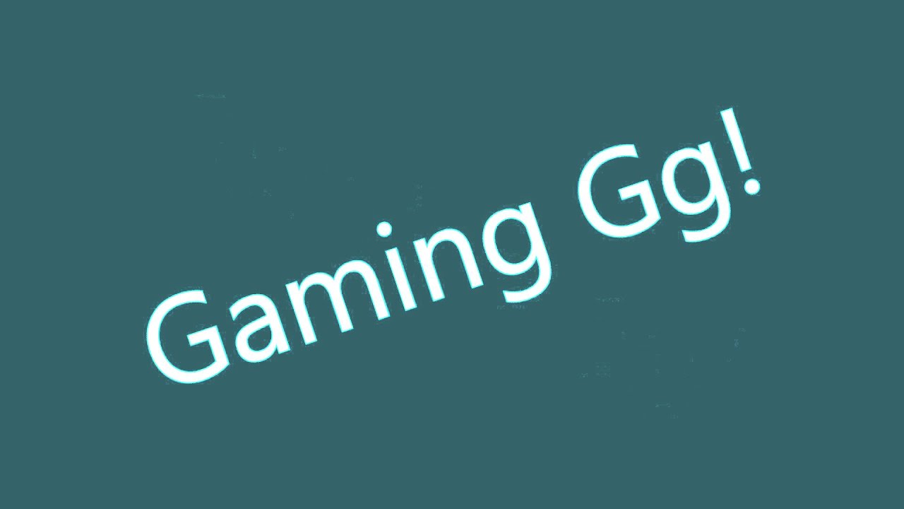 video editing software free Gaming gg new intro!!!!!