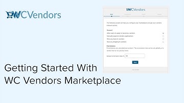 Getting Started with WC Vendors Marketplace