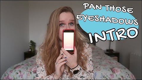 Pan Those Eyeshadows 2021 - Intro // PROJECT PAN