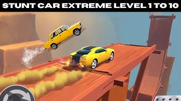Stunt Car Extreme - Gameplay Walkthrough Part 2 All Levels 10-20 | Best Android Games