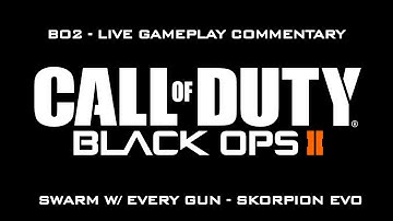 BO2 - Swarm With Every Gun - Skorpion EVO