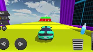 Superhero Car Mega Ramp Driving Tracks - Impossible GT Car Stunts Racing 3D - Android GamePlay screenshot 3
