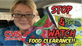 CVS STOP 🛑 & WATCH VIDEO | CLEARANCE FOOD/STOP & WAIT DEALS...MORE!