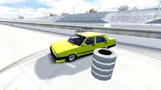 Lfs Fake Taxi̇ İle Karda Dri̇ft Kesi̇ci̇