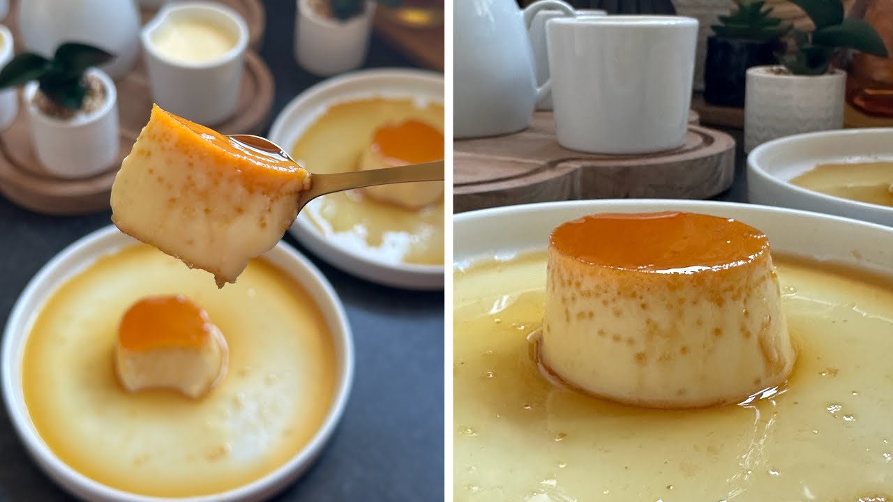 كرام كرامال (فلون ) منزلي crème caramel