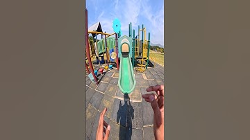 Bella ciao playground parkour climbing walking pov