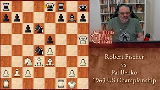Thumbnail for Five Minutes with Ben: Robert Fischer vs Pal Benko, 1963 US Championship