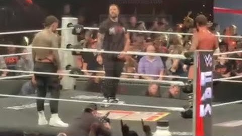 UNSEEN OFF AIR FOOTAGE Roman Reigns, Jey Uso and CM Punk after WWE RAW 7/14/2025
