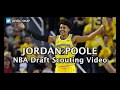 Jordan poole 2019 nba draft prospect profile