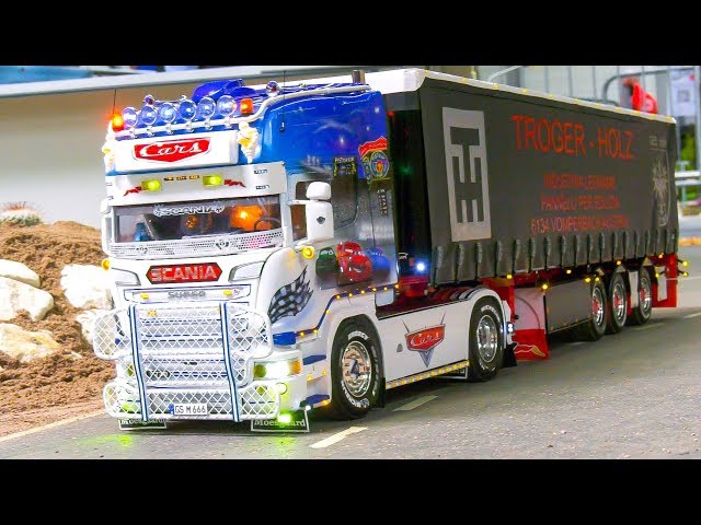 mega rc model truck collection