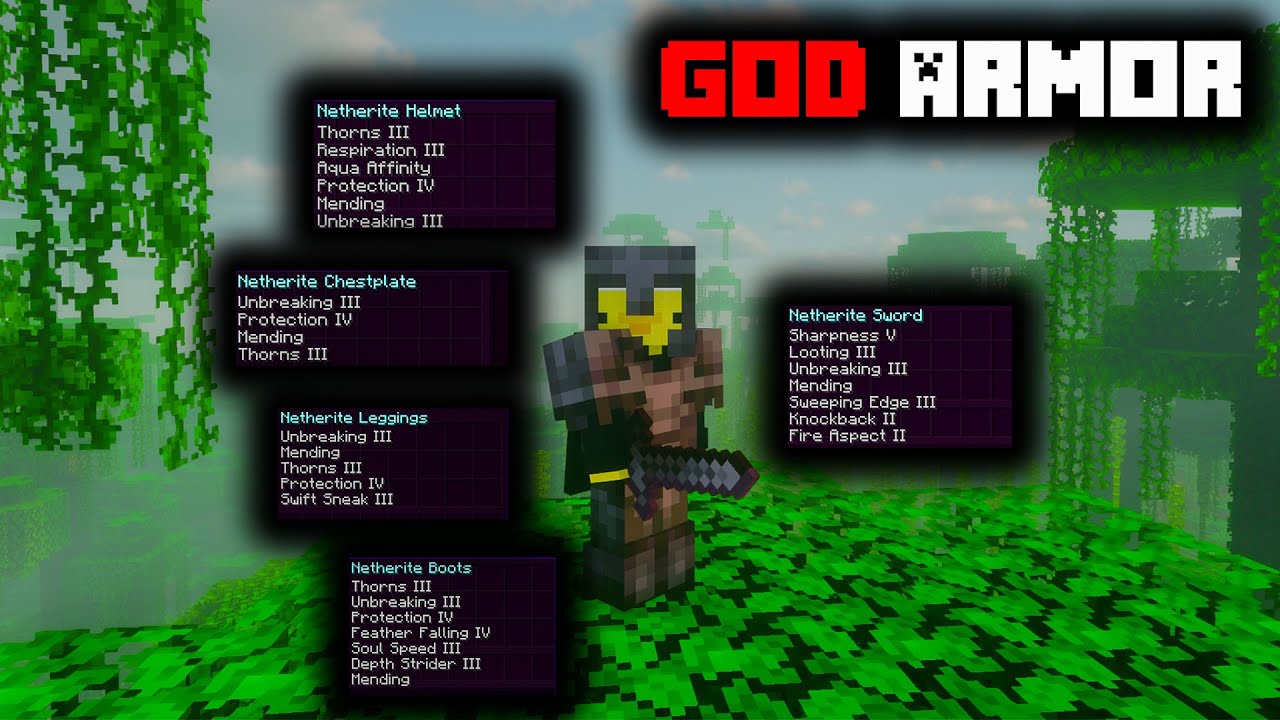 Max Amor Java MINECRAFT 1.21 | Best Enchantments For All ARMOR and ITEMS! - YouTube