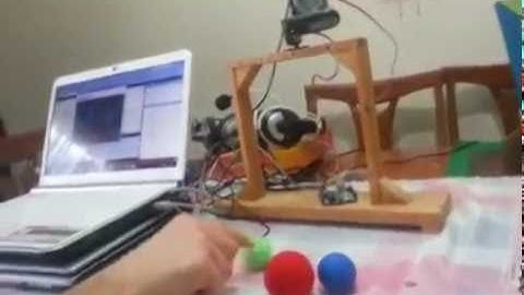 Color Ball Tracking with OpenCV and VC++