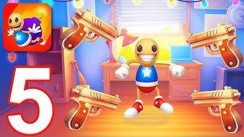 Kick the Buddy: Forever - Gameplay Walkthrough Part 5 - All Firearms (iOS)