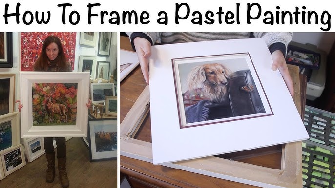 How to Frame Your Oil Pastel Art – V. Leigh Artworks