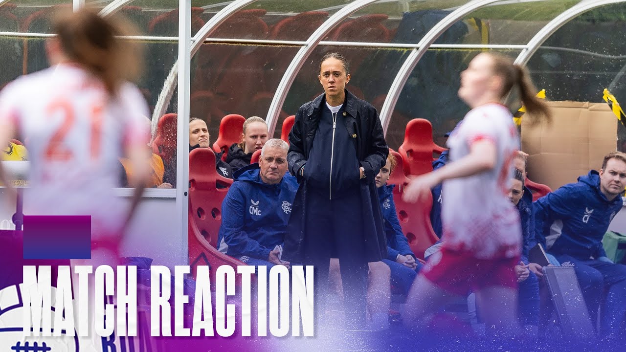 REACTION | Jo Potter | Spartans 1-6 Rangers Women