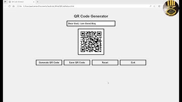 How to Create a QR Code Generator with JavaScript, using HTML, and CSS