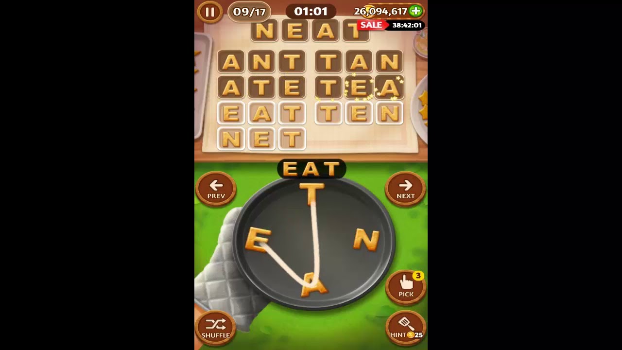 Word Cookies Bake-Off October 13, 2018 Answers