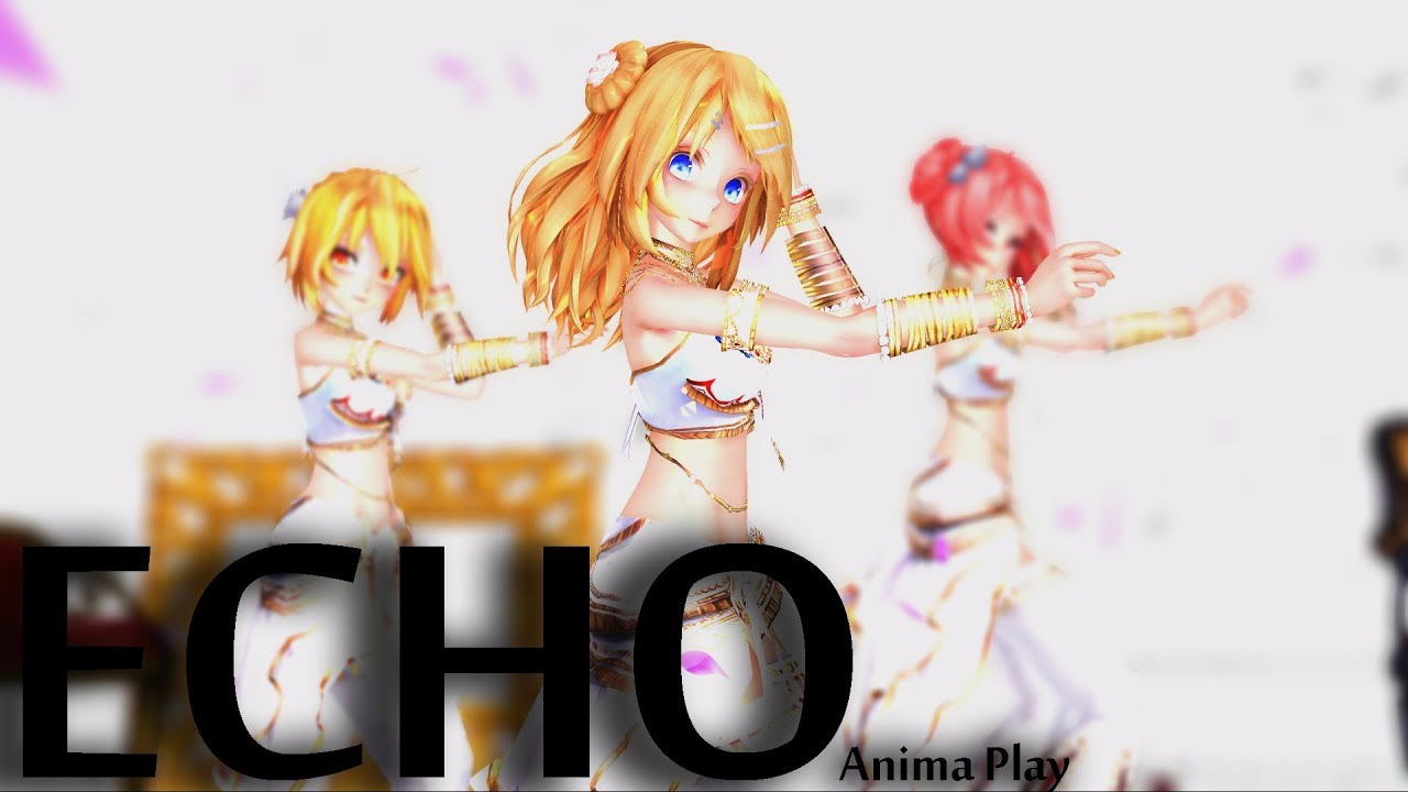 [MMD] ECHO [Arabian Princess - Kagamine Rin, Kasane Teto, Akita Neru]