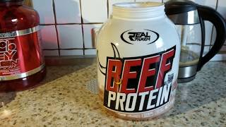 Распаковка Beef Protein Hydrolysat Real Pharm