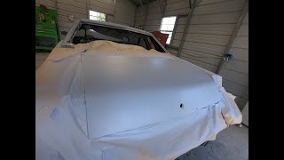 Finally primed, ready for block sanding.
