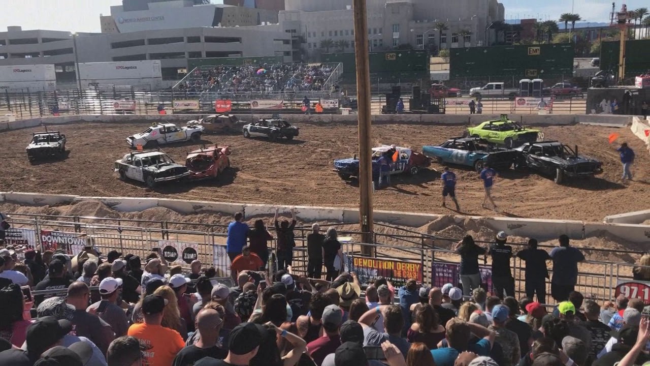 DEMO DERBY Las Vegas DAY 2 HEAT 2 YouTube