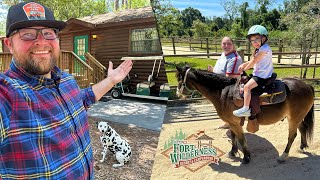 Disney’s Fort Wilderness Resort Cabins 2024 | Pony Rides,Fishing & Hoop-Dee-Doo | Walt Disney World