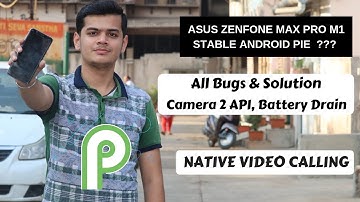 Zenfone  Max Pro M1 Android Pie Stable Update Full Review | All Bugs & Solution | The Android Rush