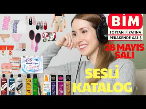 SESLİ KATALOG | BİM 28 MAYIS 2019 SALI AKTÜEL ÜRÜNLER | KOZMETİK İÇ GİYİM