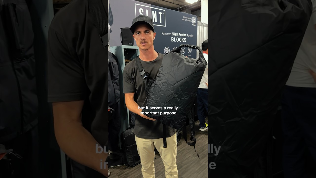 Showing off our new Sensitive Site Exploitation (SSE) Bag at 