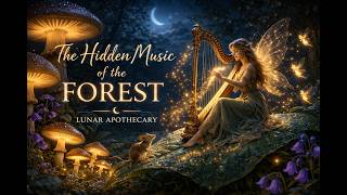 The Hidden Music of the Forest 🌙✨ | Magical Harp Music &amp; Fairy Ambience | Lunar Apothecary