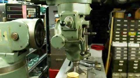 BRIDGEPORT MILLING MACHINE Removing the Head tubalcain mrpete