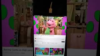 barney byg friends barney castle so high song (1996 1997 version mixed